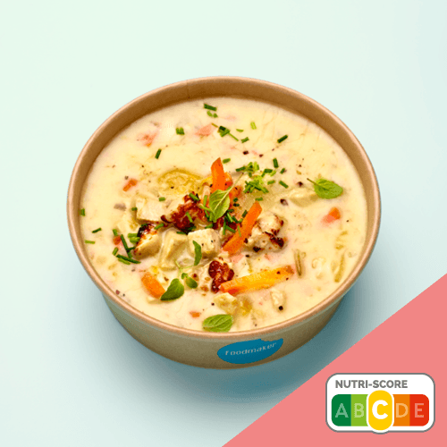 Thai chicken soup