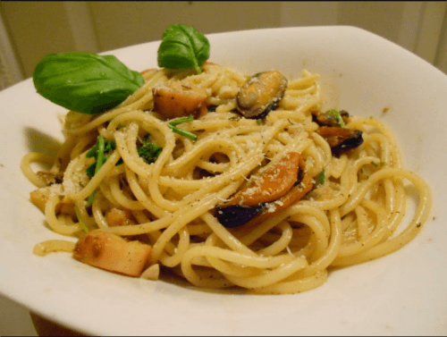 Frutti di mare tomatensaus