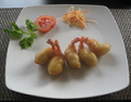 Stuffed langoustines