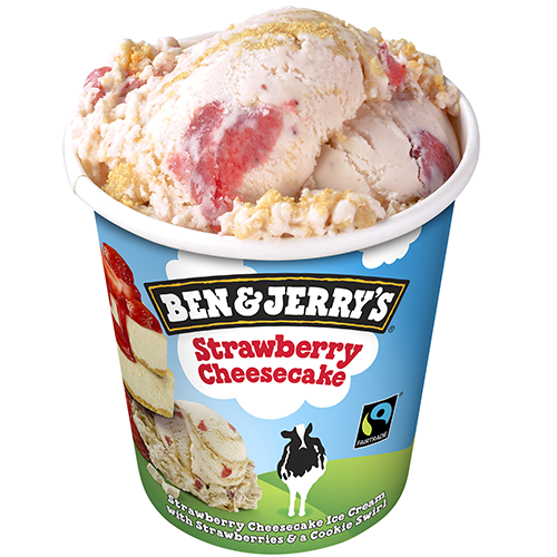 Ben & jerry's strawberry cheesecake 500ml