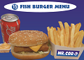 Menu fish burger (nr 15)