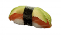 Salmon avocado
