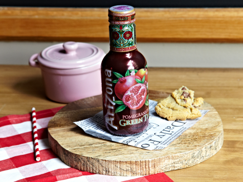 Green tea Arizona pomegranate bottle 500 ml