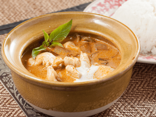 Kang massaman chicken