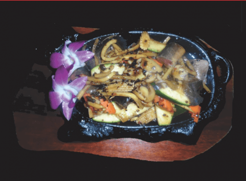 Stir-fried eels vietnamese style