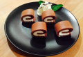 Mini cake rolls schwarzwalder