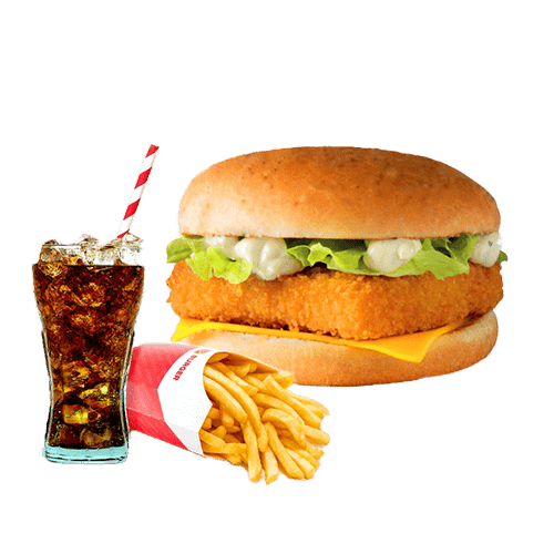 Fish Burger menu