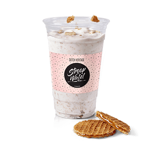 Luxe milkshake stroopwafel