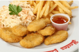 Menu nuggets