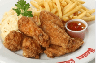 Menu wings