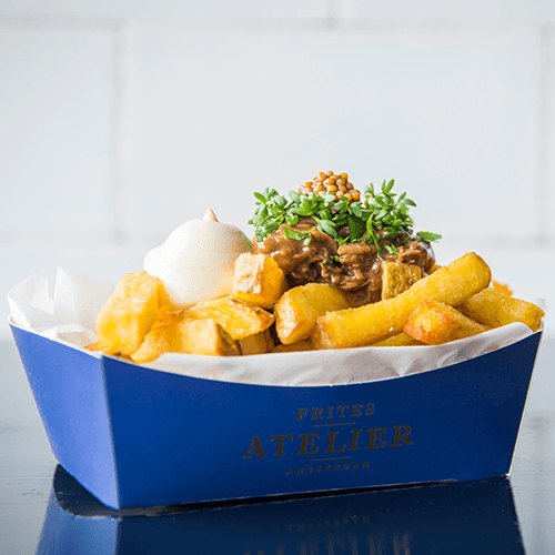 Flemish beef stew (stew + frites)