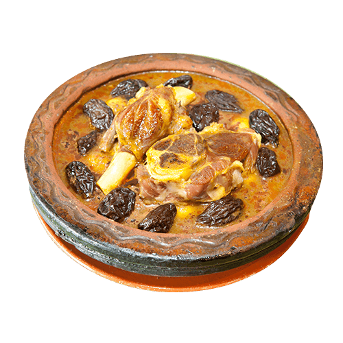 Tajine lamsvlees met pruimen