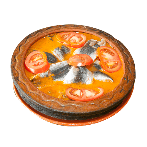 Tajine van verse sardienen