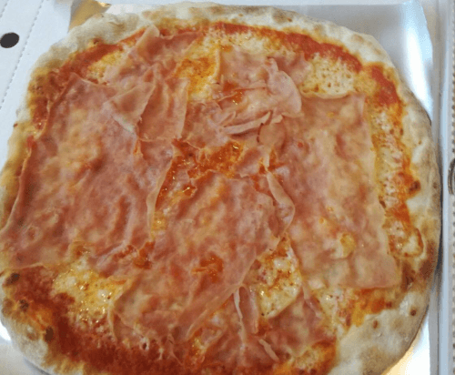 Pizza prosciutto