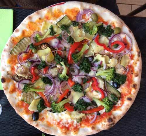 Pizza vegetariana