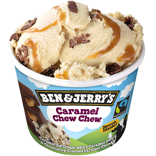 Ben & Jerry's caramel chew chew