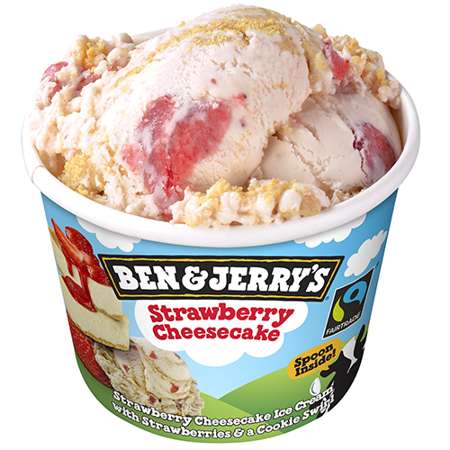 Ben & Jerry's cheescake strawberry