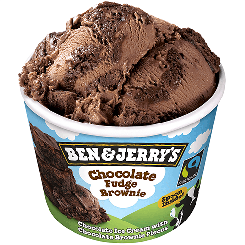 Ben & Jerry's chocolate fudge brownie