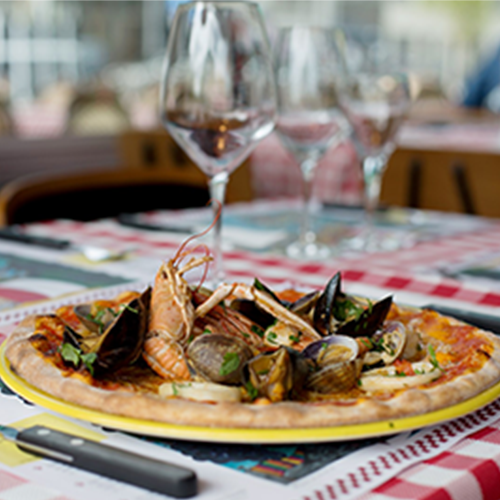 Pizza frutti di Mare