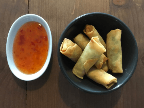 Veggie springroll's