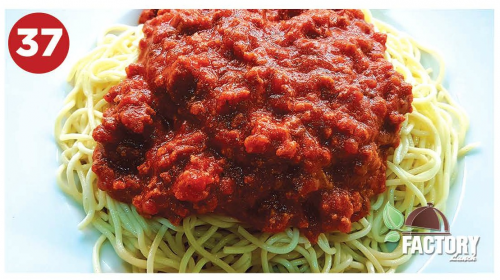 Spaghetti bolognese