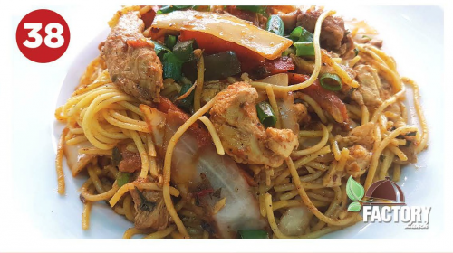 Spaghetti lunch factory