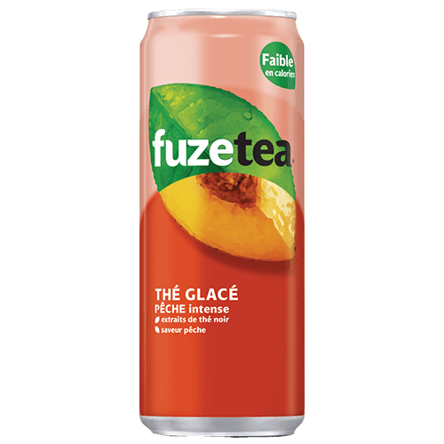 Fuzetea Thé glacé pêche intense 33 cl