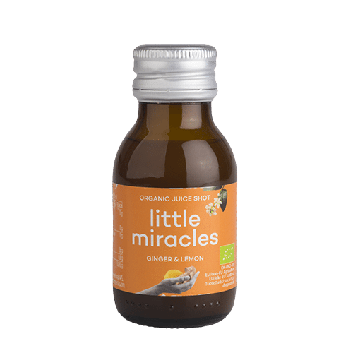Little Miracles juice shot ginger and lemon