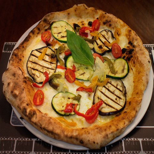Pizza vegetariana