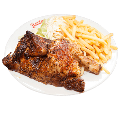 Menu 1/4 gebraden kip