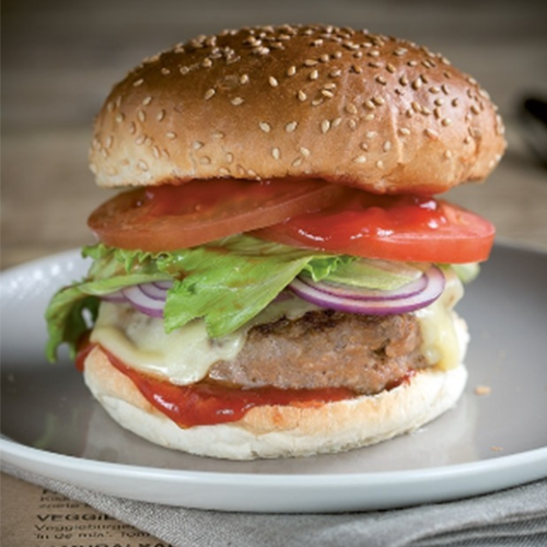 Matterhorn cheezy burger