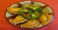Samboussik with meat 4 pieces/ pers