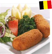 Grijze garnaalkroketten