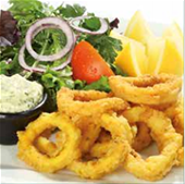 Gefrituurde calamares