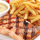 Gegrilde zalm