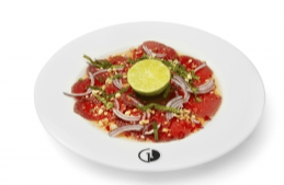 Vietnamese style beef carpaccio