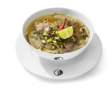 Hanoi soup with beef (pho bo)