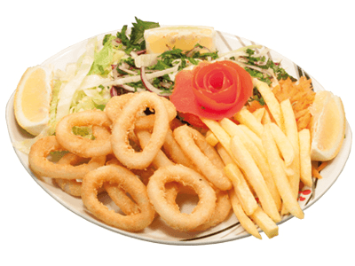 Assiette calamar