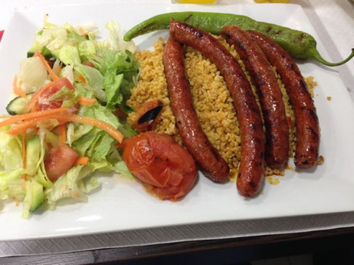 Assiette merguez