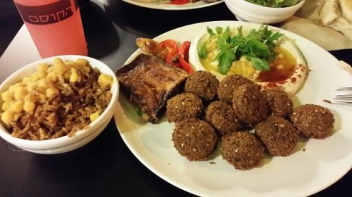 Assiette falafel