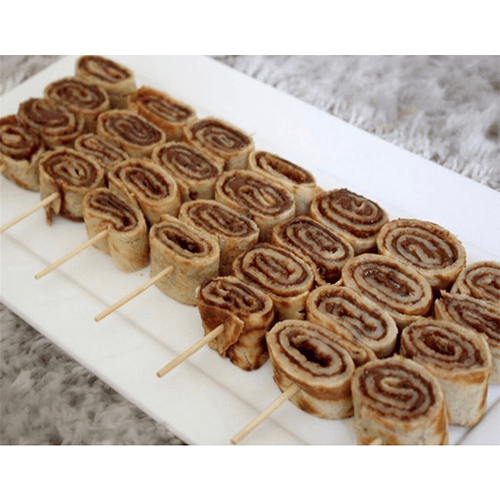 Pannekoeksaté met nutella