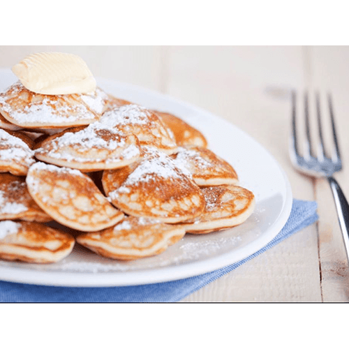 Poffertjes met echte roomboter & poedersuiker