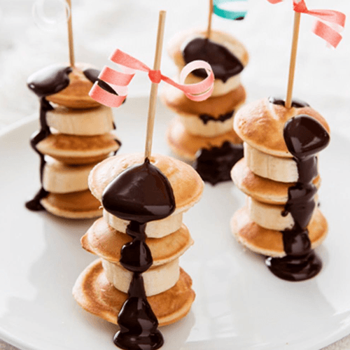 Poffertjes saté