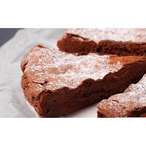 Zachte chocoladetaart