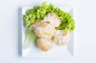 Fried vegetarian ha kao