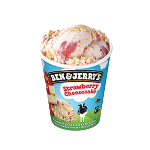 ben & jerry's strawberry cheesecake 500ml