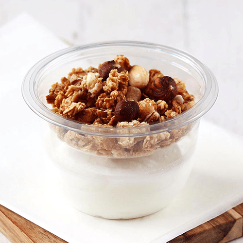 Fromage blanc avec granulat