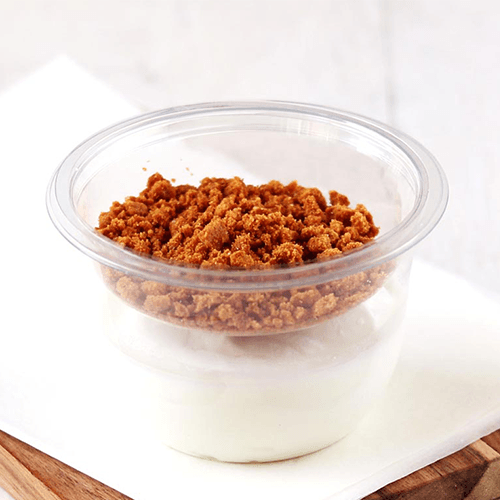 Fromage blanc avec speculoos