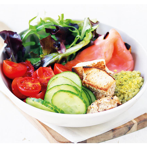 Salade salmone