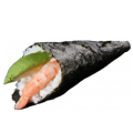 Temaki crevettes